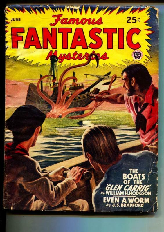 Famous Fantastic Mysteries-Pulp-6/1945-William Hope Hodgson