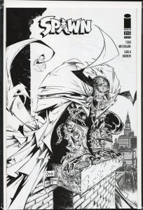 Spawn #315 Cover D - Greg Capullo Raw Pencils (2021) Spawn