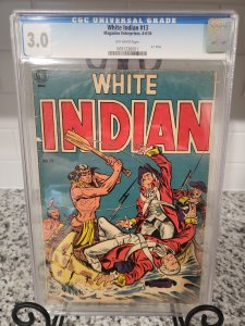 White Indian #13 CGC 3.0 Frazetta Art