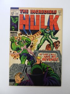 The Incredible Hulk #114 (1969) FN/VF condition
