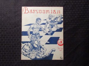 1965 THE BARSOOMIAN #9 FN- Tarzan Fanzine 12 pgs