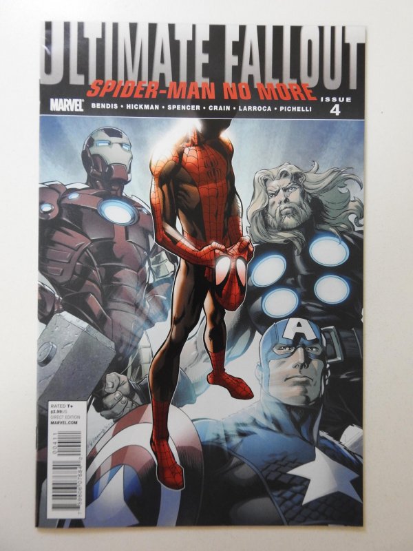 Ultimate Fallout #4 (2011) VF Condition! 1st appearance of Miles Morales!