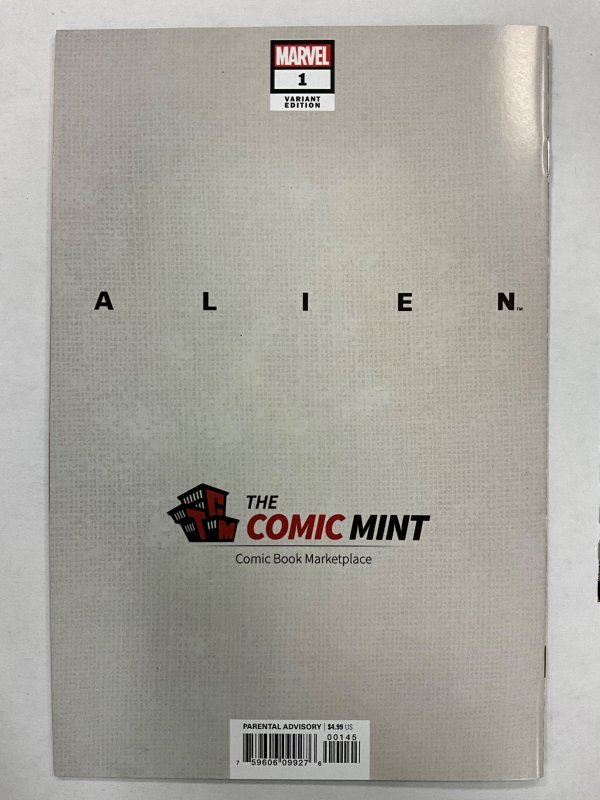 Alien #1 Alan Quah Color Splash Virgin Variant (2021)