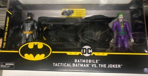 Batmobile Tactical Batman Vs The Joker | Box Size: 13”x24”x6” | DC Comics| Toy