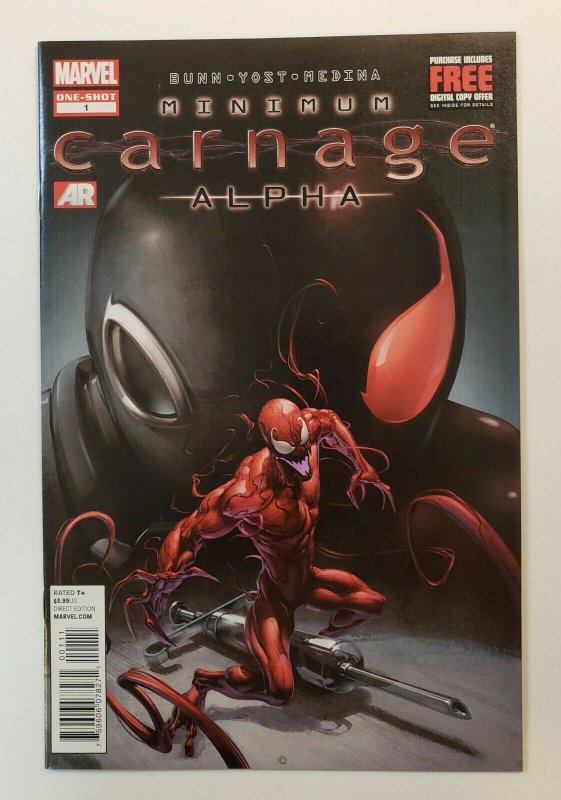 MINIMUM CARNAGE ALPHA MARVEL ONE-SHOT 2012 NM MARVEL COMICS CARNAGE 