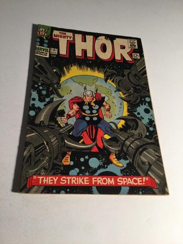 Thor 131 Fn- Fine- 5.5 Marvel Comics Silver Age