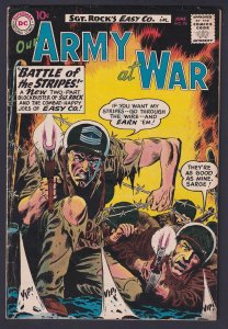 Our Army at War #95 1960 DC 5.0 Very Good/Fine comic