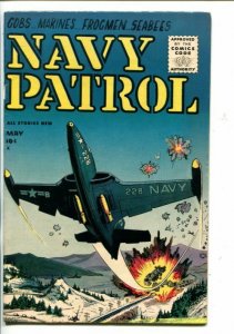 NAVY PATROL #1-1955-BULL HALSEY-JAP NAVY-SOUTHERN STATES-vf