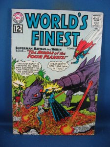 WORLDS FINEST 130 VF SUPERMAN BATMAN  DC 1962
