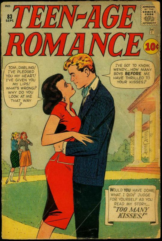 Teen-Age Romance #83 1961- Don Heck- Marvel early Silver Age G