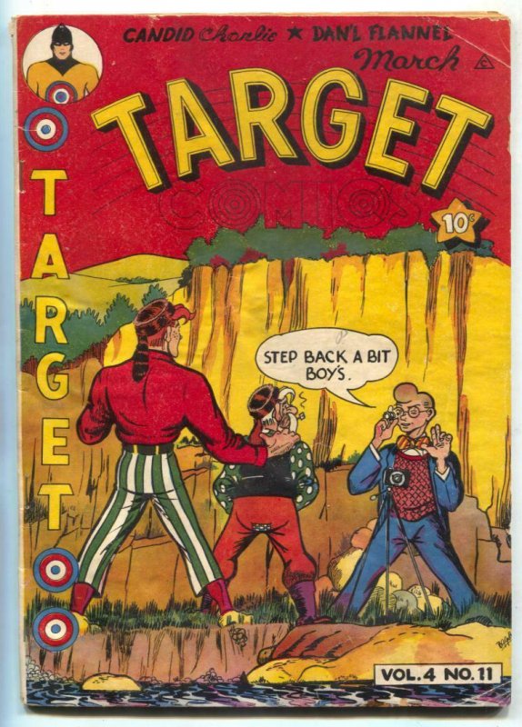 Target Comics v.4 #11 1944- TARGET and TARGETEERS- G