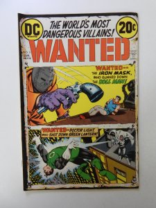 Wanted, The World's Most Dangerous Villains #5 (1973) FN/VF condition