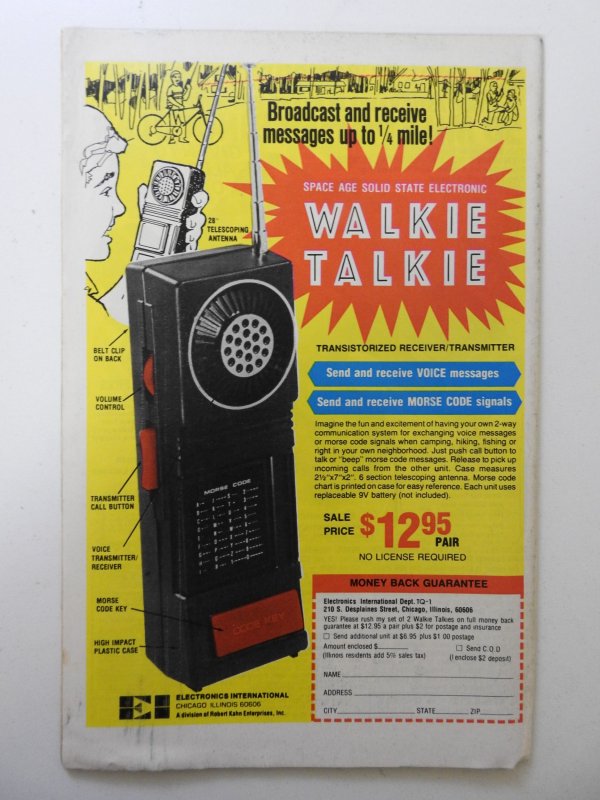 The Avengers #168 (1978) VG  cover 1st wrap & centerfold detached bottom staple