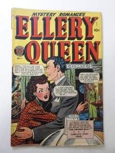 Ellery Queen #4 FR/GD Condition 2 in cumulative spine split