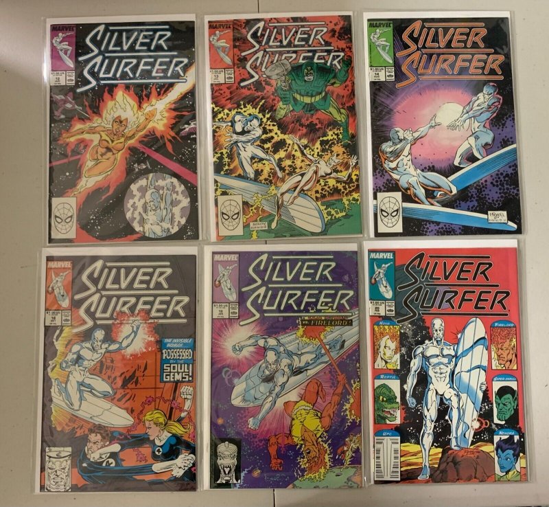 Silver Surfer comic lot #2-100 (2nd series) 36 diff 8.0 (1987-95)