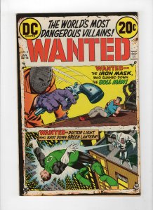 Wanted. The World's Most Dangerous Villains #5 (Jan 1973, DC) - Very Fine 