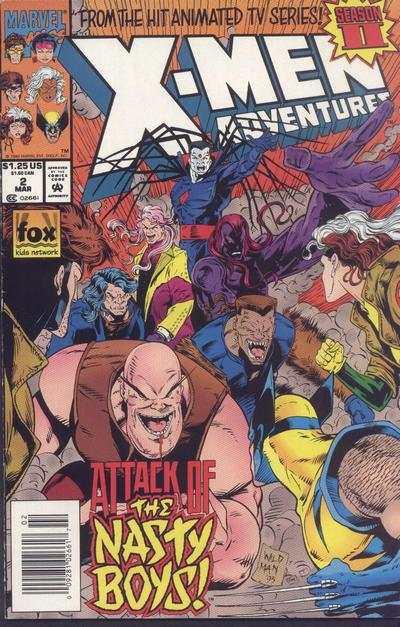 X-Men Adventures II #2, NM- (Stock photo)