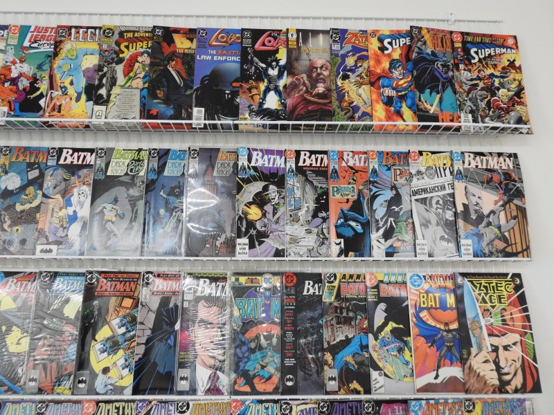 Huge Lot 170+ Comics W/ Batman, Wolverine, Superman+ Avg Fine+ Condition!