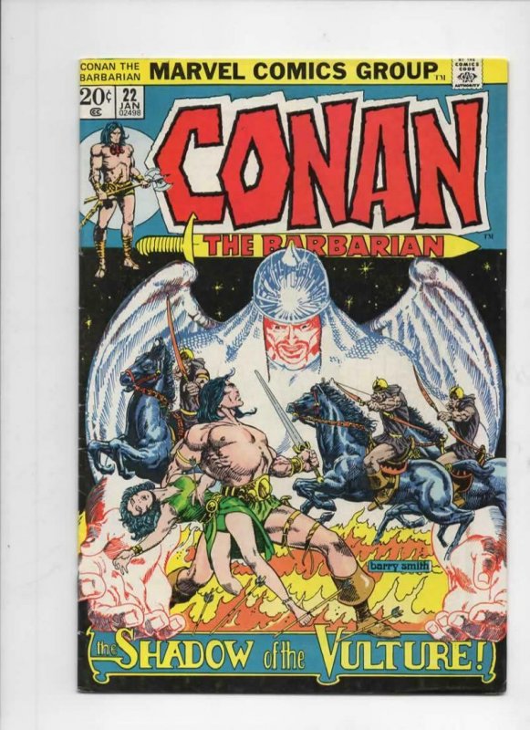 CONAN the BARBARIAN #22, FN+ Barry Smith, Howard, 1970 1973, more in store 