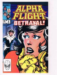 Alpha Flight #8 VF Marvel Comics Comic Book March 1984 DE24