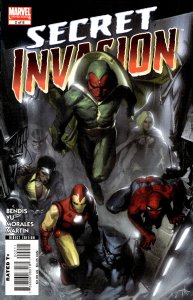 Secret Invasion #2 Gabriele Dell'Otto Cover (2008) Hawkeye