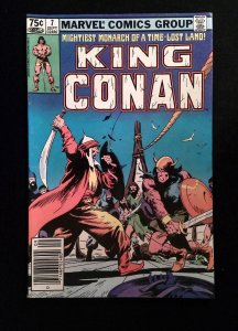Conan the King #7  MARVEL Comics 1981 VF NEWSSTAND