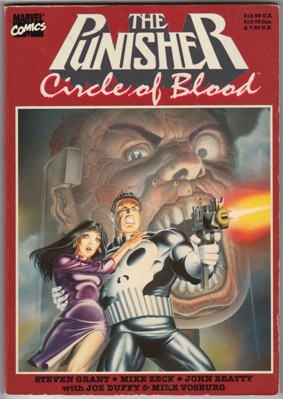 Punisher Circle of Blood TPB 1st Printing (Marvel, 1988) VG/FN