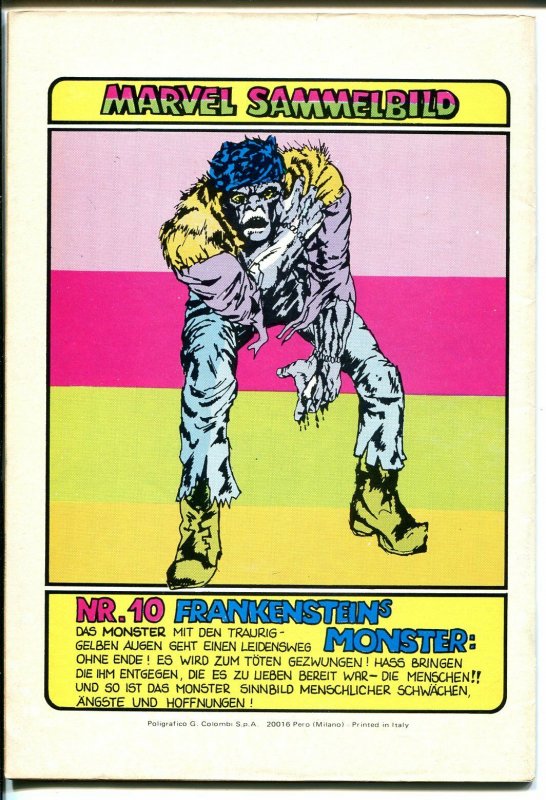 Die Racher #4 1974-Marvel-German Edition-CGC 7.5 Yellow label-Jack Kirby-VF+