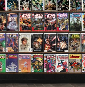 Huge Lot 150+ Comics with Cyberforce, Power Pack, The Star Wars, Rust & More!