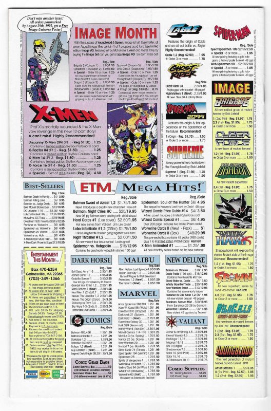 WildC.A.T.s: Covert Action Teams #1 Direct Edition (1992)