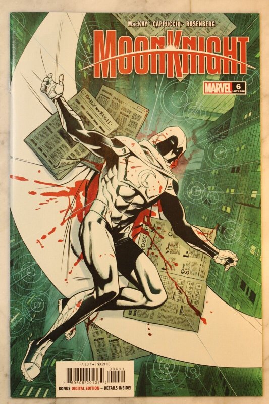 MOON KNIGHT 6 1st PRINT 2021 NM Marvel 