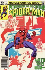 Spectacular Spider-Man, The #71 (Newsstand) VG ; Marvel | low grade comic Bill M