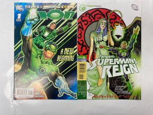 4 DC comic books Green Lantern Rebirth #4 5 Tales Ion #1 Tangent #2 88 KM19
