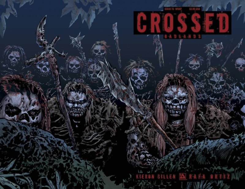 CROSSED : Badlands # 75 Wrap Around Variant Cover Edition !!! RARE !!! NM