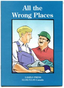 ALL the WRONG PLACES #1, NM-, Tom Galambos, Laszlo, 1998, more indies in store 