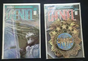 GRENDEL 16PC (VF)CAPTAIN ATOM ISSUE #2 INCLUDED, WAR CHILD, DEVIL'S LASH 1981-93