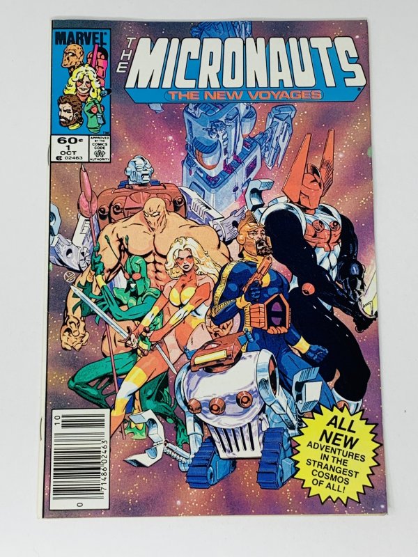 Micronauts: The New Voyages #1 (1984) RA1