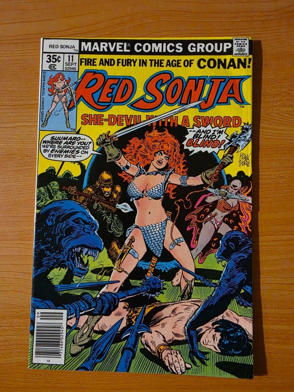 Red Sonja #11 ~ VERY FINE - NEAR MINT NM ~ 1978 Marvel Comics
