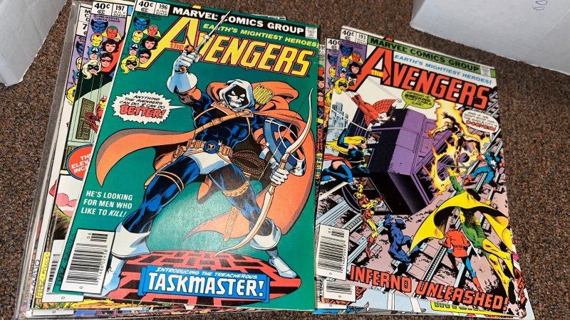 Huge Avengers Lot, Near Complete Run of Issue #s 87-353, Has 100 144 181 196