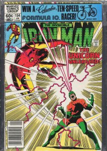 Iron Man #154 (1982) Iron Man