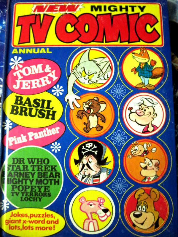 TV COMIC ANNUAL - Set of 11 British Annuals from 1965 to 1979 all F or better