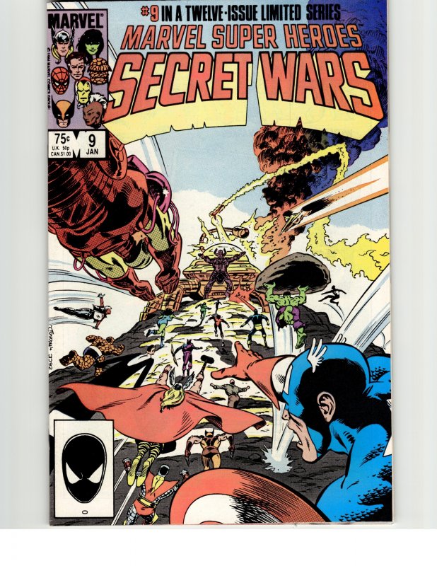 Marvel Super Heroes Secret Wars #9 (1985)