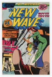 The New Wave #3 Eclipse Comics VF