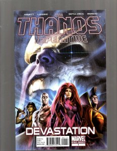 9 Comics Thanos Imperative 1 1 2 3 5 6 Devastation 1 Sourcebook Thanos 1 J399