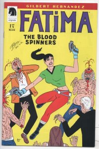 FATIMA #1, NM-, Signed by Beto / Gilbert Hernandez, Peter Bagge, 2012
