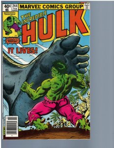 The Incredible Hulk #244 (1980) VF+