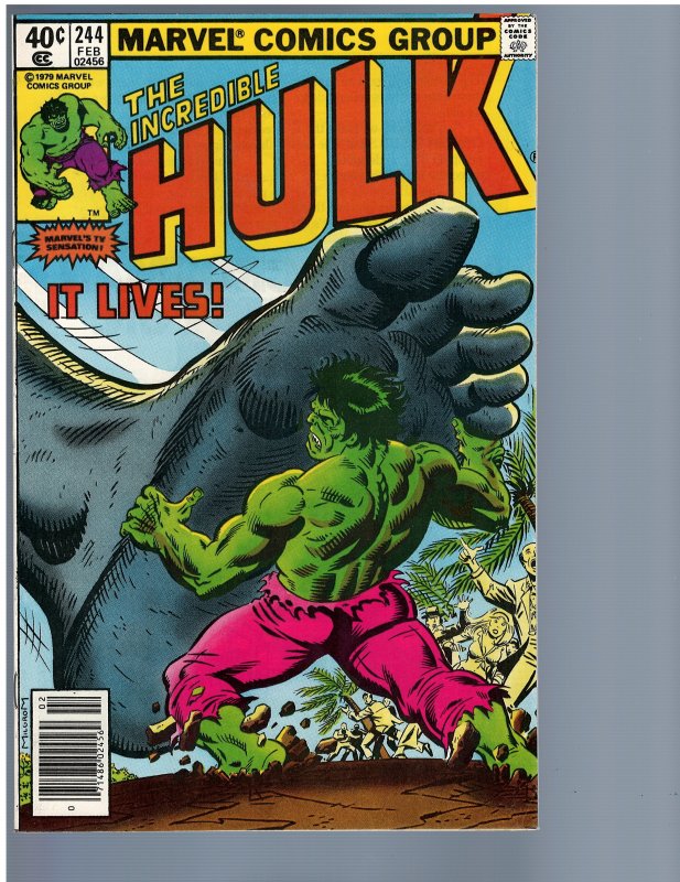 The Incredible Hulk #244 (1980) VF+