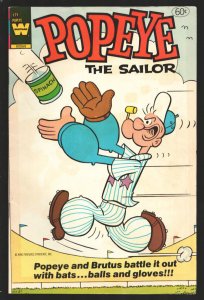 Popeye #171 1982-Whitman-Baseball game cover-Rare final issue-FN