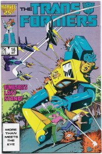 TRANSFORMERS#16 VF/NM 1986 MARVEL COMICS