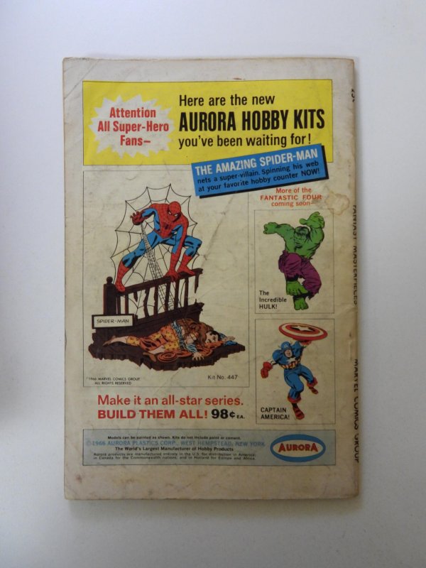 Fantasy Masterpieces #6 (1966) VG condition